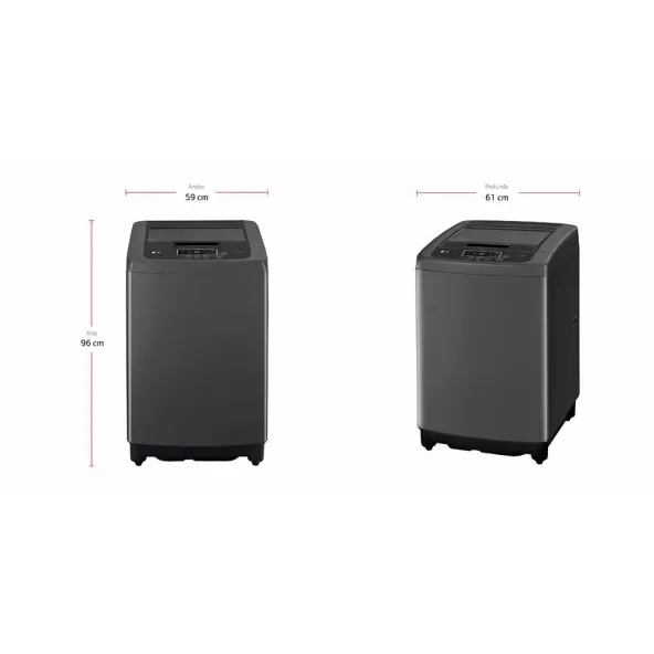 Lavadora LG Carga Superior 13 kg (29 lb) WT13BPB.DBMECOL