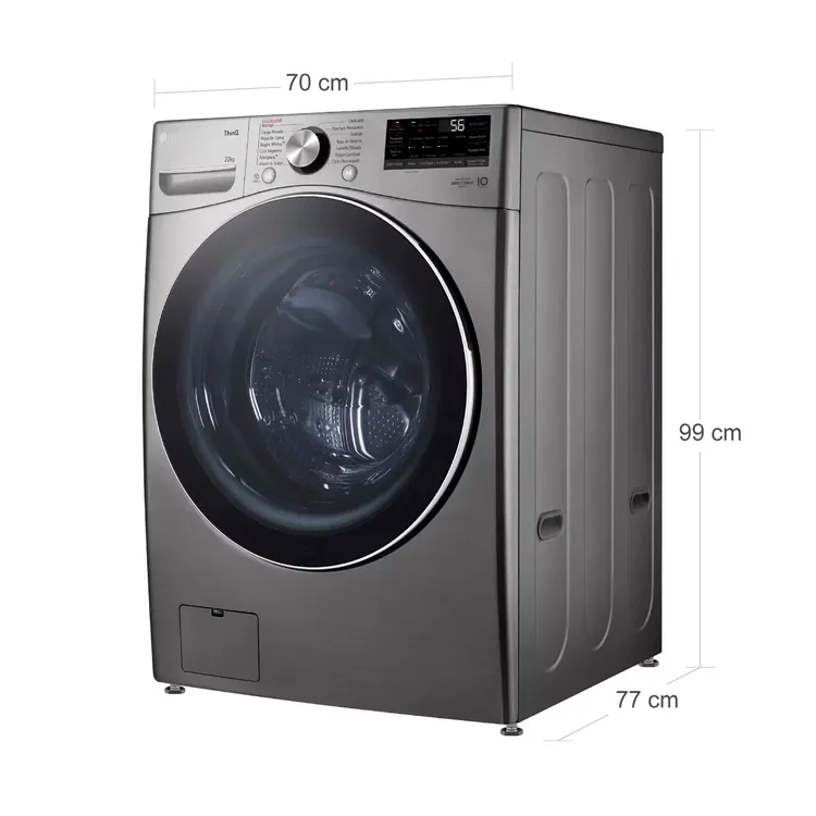 Lavadora LG Carga frontal 22 KG WM22VV26R