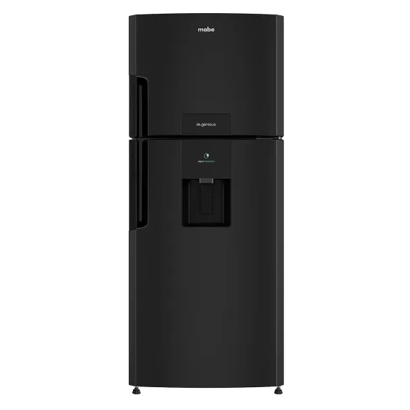 Nevera MABE No Frost Congelador Superior 394 Litros RMP415GCG Negro Grafito