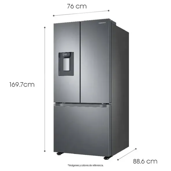 Nevecón SAMSUNG Tipo Europeo 625 Litros Brutos RF22A4220S9/CO Gris