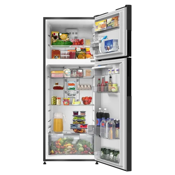 Nevera MABE No Frost Congelador Superior 394 Litros RMP415GCG Negro Grafito